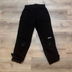 Vintage Made in USA GORE-TEX Technical Shell Pants Mens Medium Black